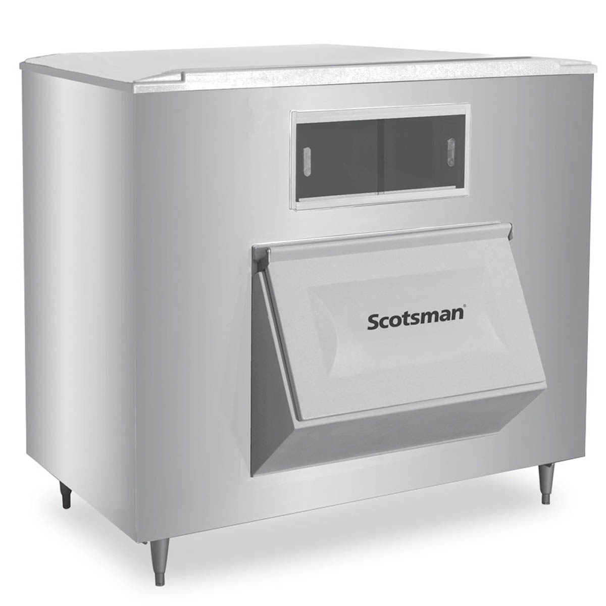 Scotsman BH1600BB-A 60“ Ice Storage Bin for Ice Machines, Top Hinged Front Door