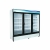 Serv-Ware GF72-HC Three Glass Door Freezer Merchandiser, 72 cu. ft. Capacity