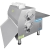 Somerset CDR-2100M Dough Roller, 20“ Metallic Rollers, Side Operation
