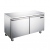 Spartan Refrig SUR-48 47“ 2-Section Undercounter Refrigerator w/ 2 Solid Doors, 12.0 cu ft