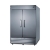 Summit SCRR432 54.25“ 2-Section Reach-In Refrigerator w/ 2 Solid Doors, 39 cu. ft.