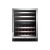 Summit SWC530BLBISTCSS One Section Glass Door Wine Cellar, Stainless Steel