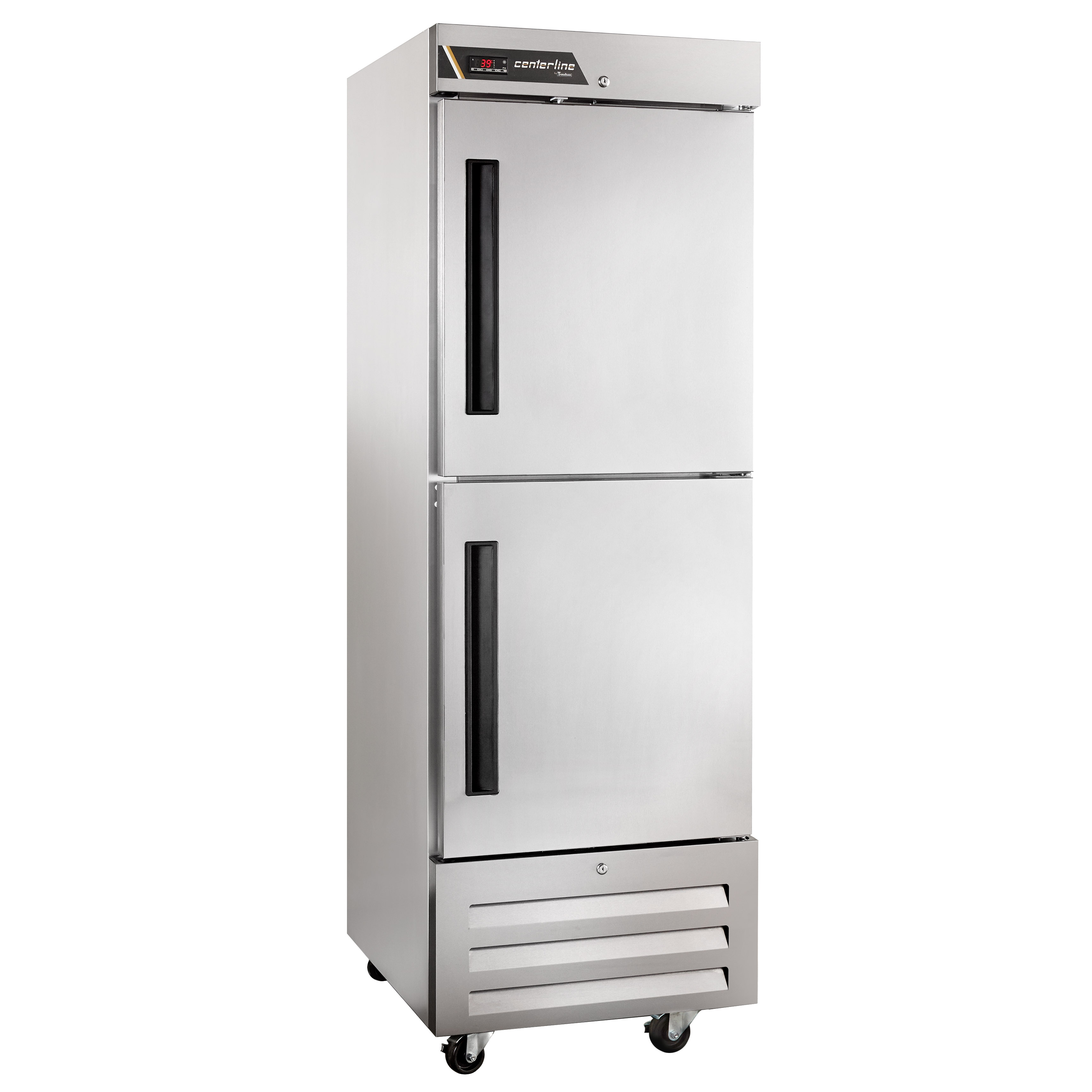 Traulsen CLBM-23R-HS-L One Section Solid Door Reach-In Refrigerator, 20.5 cu. ft.