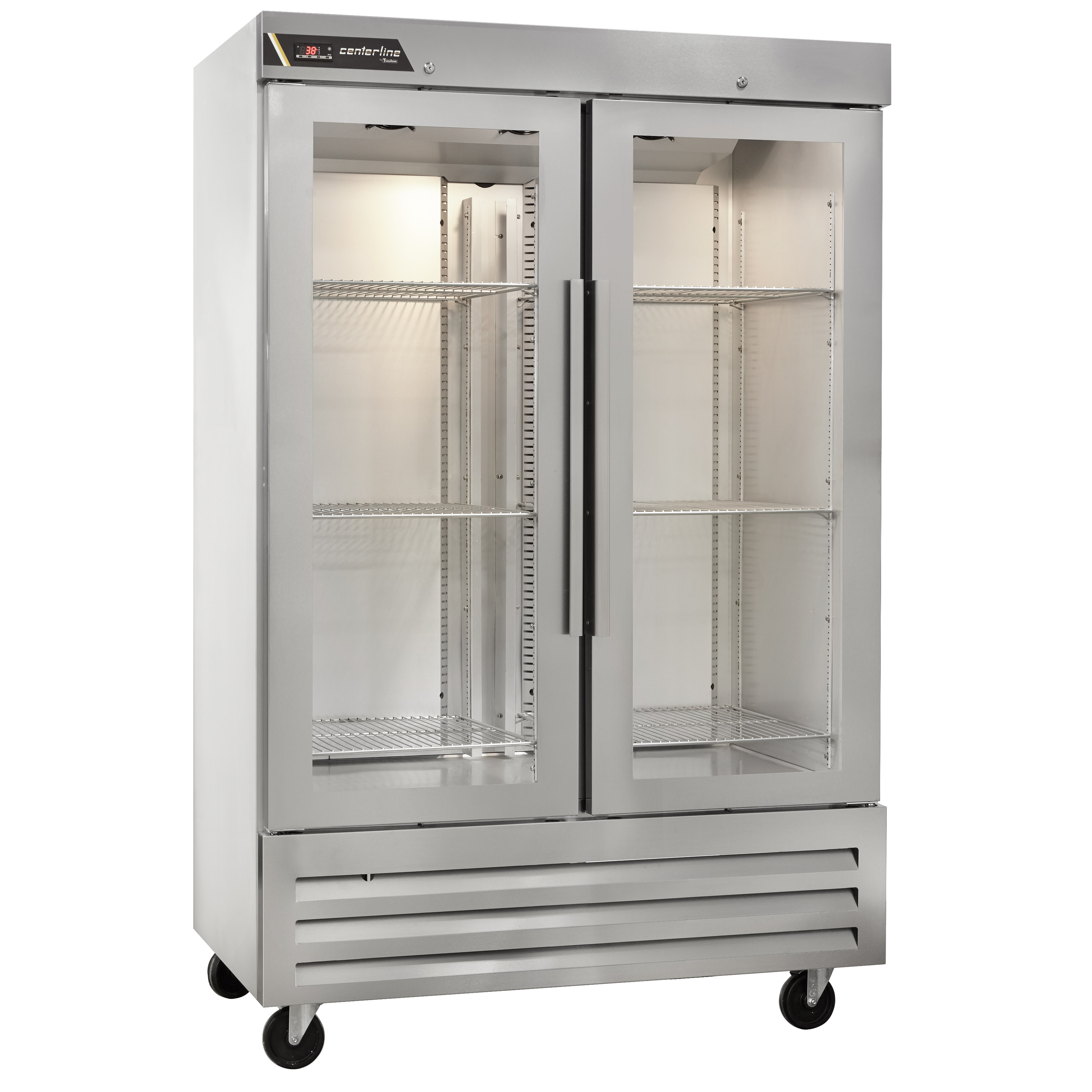 Centerline by Traulsen CLBM-49R-FG 2-Section Hinged Glass Door Reach-In Refrigerator
