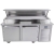 Traulsen TB065SL2S Pizza Prep Table Refrigerated Counter