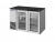 True TBB24-48-2G-Z1-BST-S-1 Refrigerated Back Bar Cabinet
