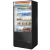 True TOAM-36GS-HC~TSL01 36“ Black Vertical Glass Sided Open Air Merchandiser, 4 Shelves