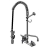 T&S Brass B-0133-12A-CRBJ with Add On Faucet Pre-Rinse Faucet Assembly