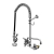 T&S Brass B-0133-12CRBKIT with Add On Faucet Pre-Rinse Faucet Assembly