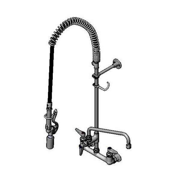 T&S Brass B-0133-12WCRBCT Pre-Rinse Faucet Assembly