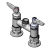 T&S Brass B-0225-CR-LN Deck Mount Faucet
