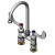 T&S Brass B-0325-CC-CR-W4 Deck Mount Faucet