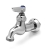 T&S Brass B-0717 with Hose Threads Single Wall Mount Faucet