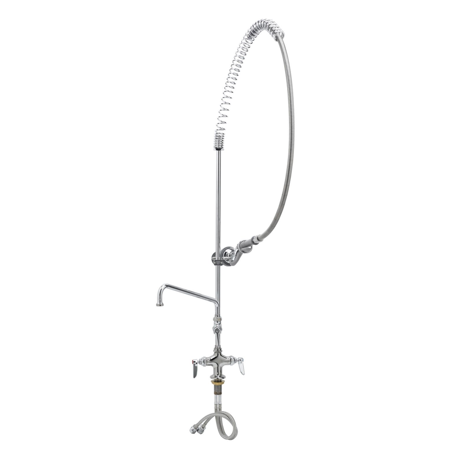 T&S Brass B-2349-05 with Add On Faucet Pre-Rinse Faucet Assembly