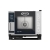 UNOX XAVC-0511-GPLM Half-Size Gas Combi Oven w/ Programmable Controls, Steam Generator