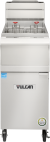 Vulcan 1VHG50A QuickFry5™ Full Pot Floor Model Gas Fryer w/ 50-lb Capacity, Twin Baskets