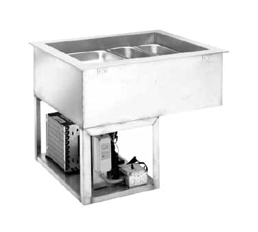 Wells RCP-7500 Five Pan Drop In Refrigerated Cold Food Well 