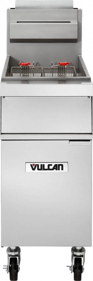 Vulcan 1GR35M 35-40 lb. Freestanding Gas Fryer, 15-1/2