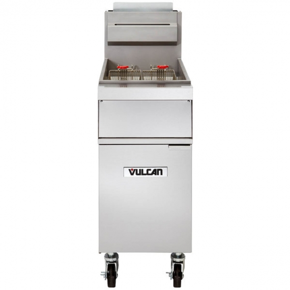 Vulcan 1GR45M 45-50 lb. Freestanding Gas Fryer, 15-1/2