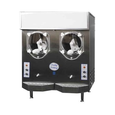 Frosty Factory 215R Non-Carbonated Frozen Drink Machine w/ (2) 12-Qt. Hoppers, (1) remote condenser,  Cylinder Type