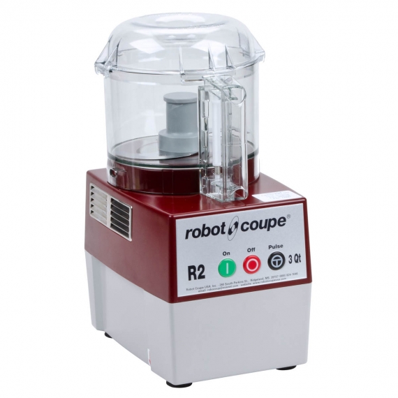 Robot Coupe R2BCLR Vegetable Cutter / Food Processor with 3 Liter Bowl - Open Box