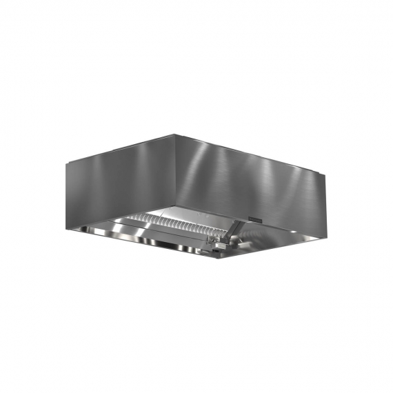 Accurex XBEW-120.00-S Baffle Filter Canopy Hood, Wall Style, Exhaust Only, Single Wall Front