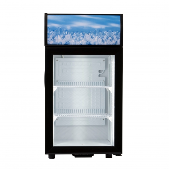 Adcraft CDRF-1D/1.5 Countertop Merchandiser Refrigerator