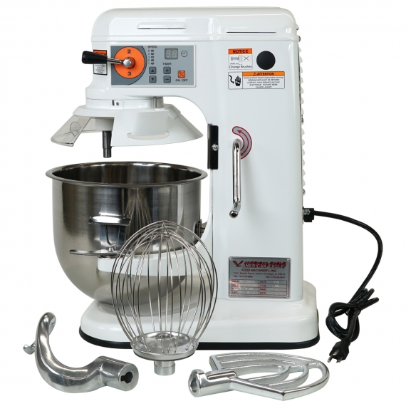 American Eagle AE-10DCA Countertop 10-Qt Planetary Mixer with Timer, #12 Hub, 5-Speed, 7/8 Hp