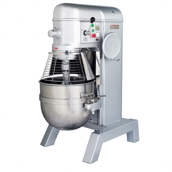 American Eagle AE-80P4A Floor Model 80-Qt Planetary Mixer with Timer, #12 Hub, 4-Speed, 3 Hp