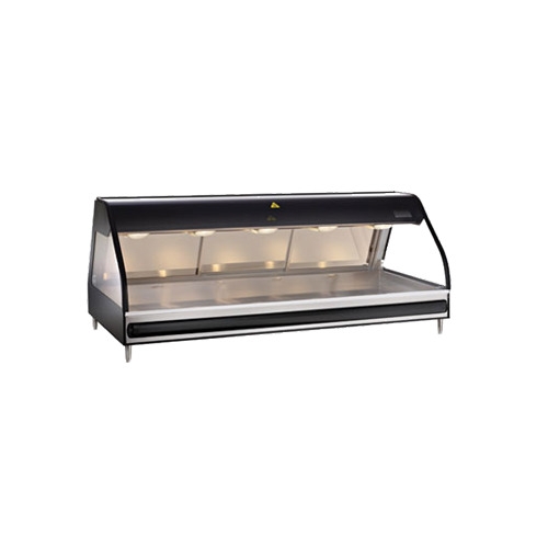 Alto-Shaam ED2SYS-72-SS Halo Heat® Heated Display Case with European Style Base