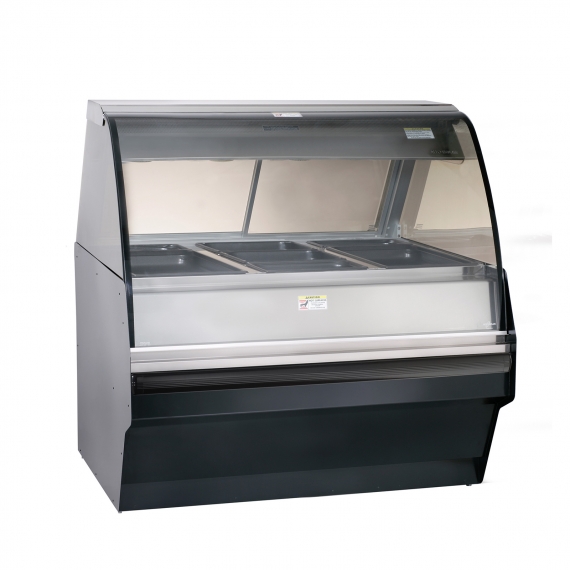 Alto-Shaam TY2SYS-48-BLK Halo Heat® Hot Deli Display System