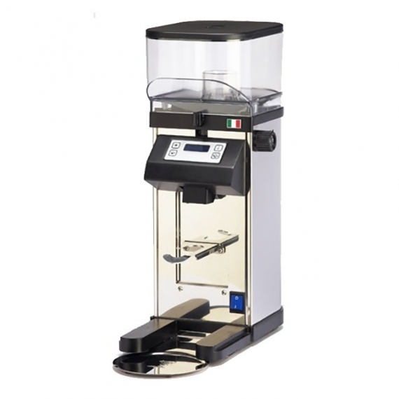 AMPTO M80E Bezzera Coffee Grinder, With Doser Fully-Automatic Timer Verison, 2.2 lbs. Hopper Capacity 