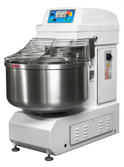 AMPTO MSP80 JET/TR  Spiral Mixer with 150-Qt Fixed Bowl, 2-Speed, 177 lbs Dough Capacity