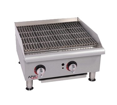 APW Wyott GCRB-36S Countertop Gas Charbroiler