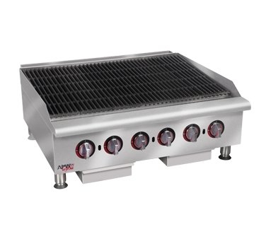 APW Wyott HCRB-2460I Countertop Gas Charbroiler