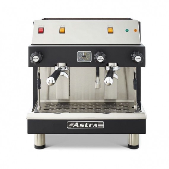 Astra Manufacturing M2CS 019-1 Espresso Cappuccino Machine w/ 2-Head, Semi-Automatic, 360 Cups/Hr.