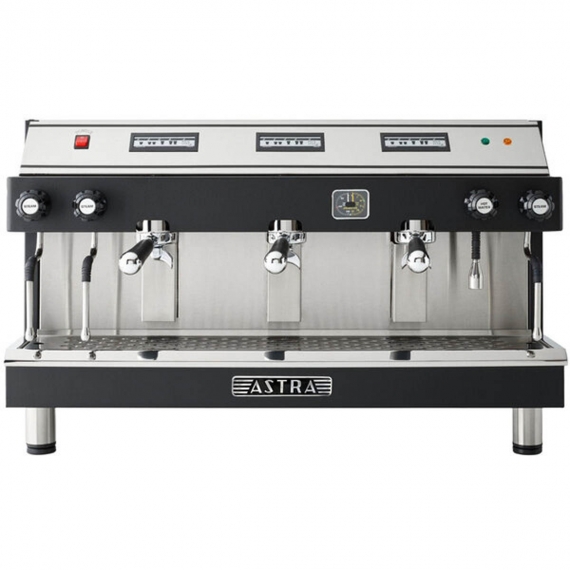 Astra Manufacturing M3 013 Espresso Cappuccino Machine w/ 3-Head, Automatic, 720 Cups/Hr.