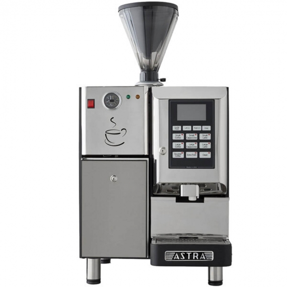 Astra Manufacturing SM 111-1 Espresso Cappuccino Machine w/ 1 Hopper, Automatic, 150 Cups/Hr.
