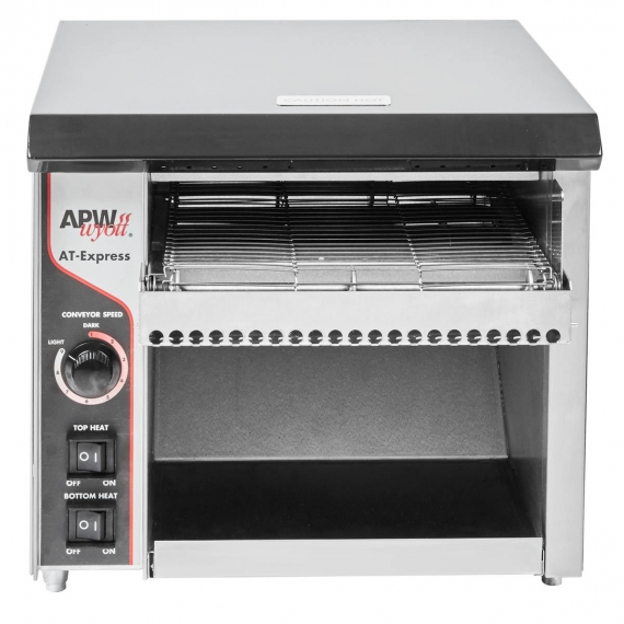 APW Wyott AT EXPRESS 1,725 Watt Commercial Conveyor Toaster, 300 Slices/Hr, 1.5