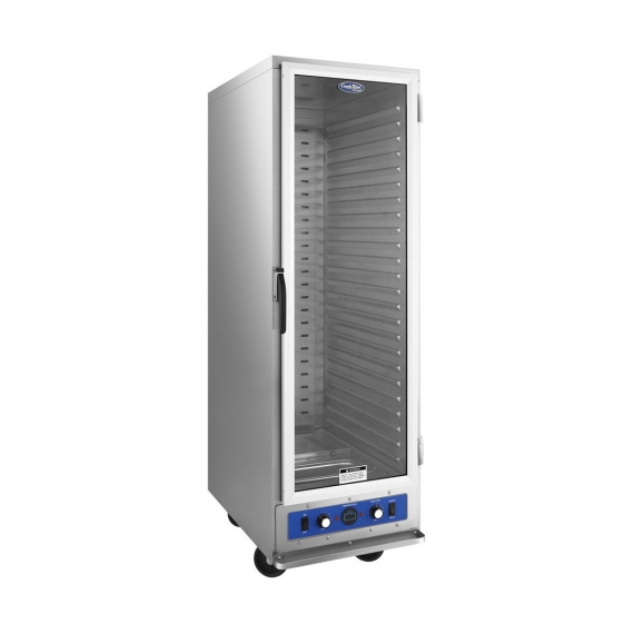 Atosa USA ATWC-18-P Full Height Insulated Heated/Proofer Cabinet, (1) Clear Polycarbonate Door (24) Pan