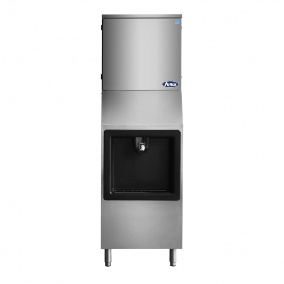 Atosa USA HD350-AP-161 Half Size Hotel Ice Machine & Dispenser, 350 lbs/Day