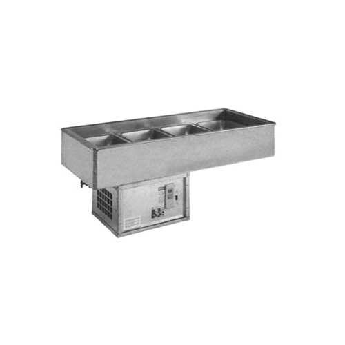 Atlas Metal RM-4 Refrigerated Drop-In Cold Food Well Unit