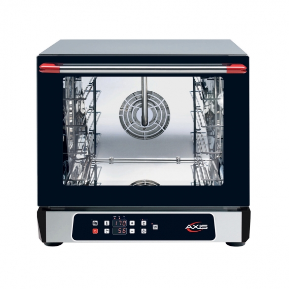 Axis AX-514RHD Single Deck Half Size Electric Convection Oven with Programmable Controls