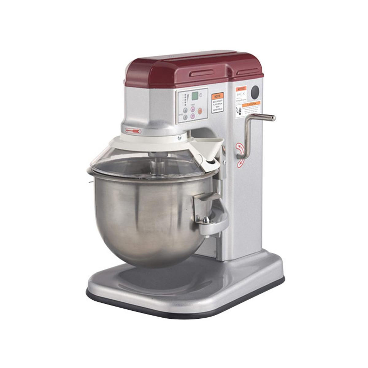 Axis AX-M7 Countertop 7-Qt Planetary Mixer with Timer, 3-Speed, 3/4 Hp