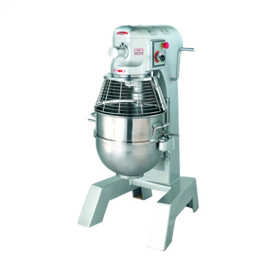 BakeMax BMPM030 Countertop 30-Qt Planetary Mixer with Timer, #12 Hub, 3-Speed, 1 Hp