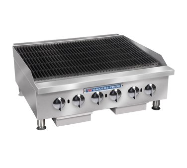 Bakers Pride BPHCRB-2448I Countertop Gas Charbroiler