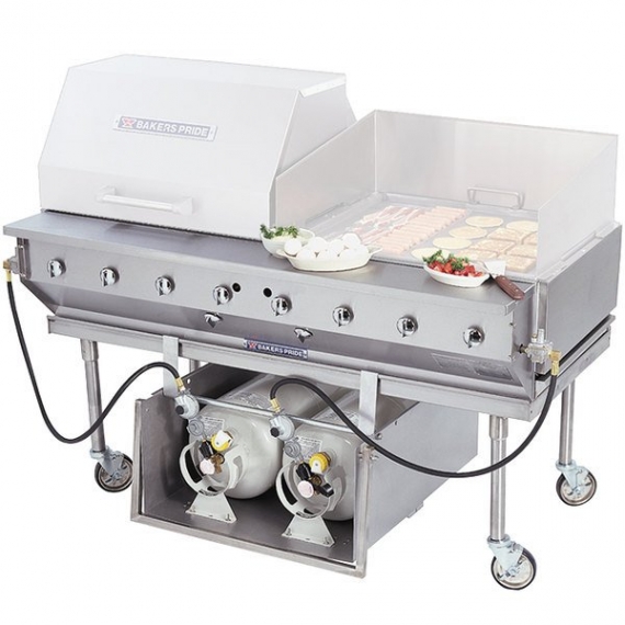 Bakers Pride CBBQ-60S-P Outdoor Grill Gas Charbroiler