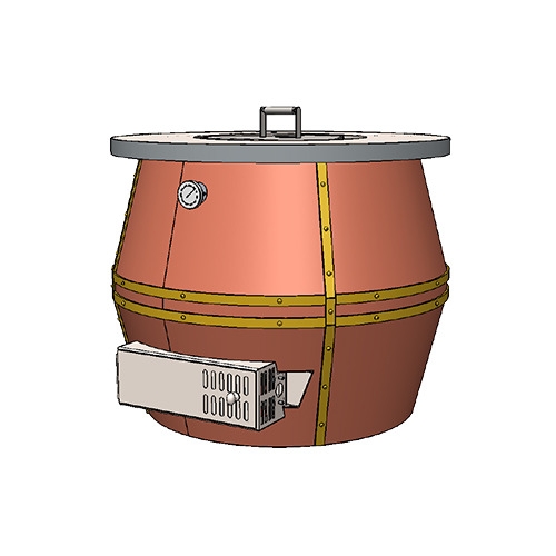 Beech Ovens ATANCOP-700 Flat polished copper finish for 700 series barrel tandoor only