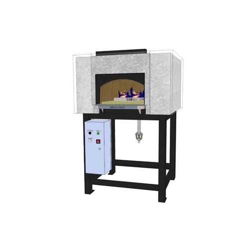 Beech Ovens REC0850FG Rectangular Stone Hearth Oven, Wood / Coal / Gas Fired, Ceramic