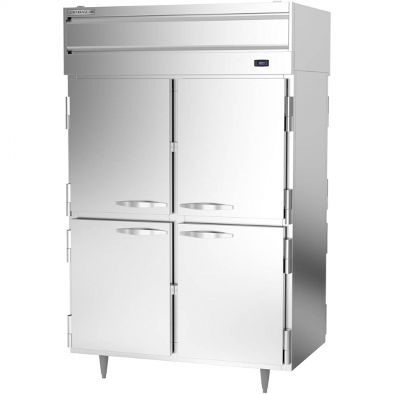 Beverage Air PH2-1HS-PT Pass-Thru Heated Cabinet with Half-Size Swing Solid Door